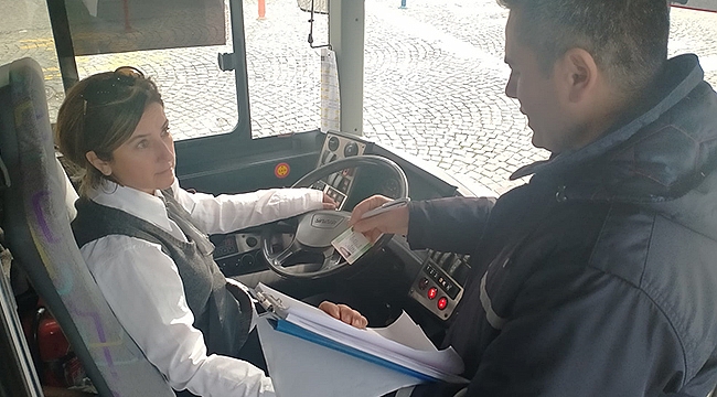 ULAŞIMDA DENETİMLER SÜRÜYOR