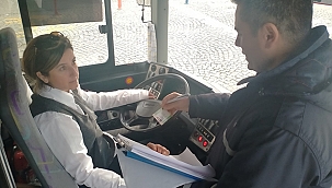 ULAŞIMDA DENETİMLER SÜRÜYOR