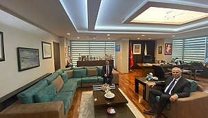 VALİ AKTAŞ, ÇANAKKALE BELEDİYESİNİ ZİYARET ETTİ