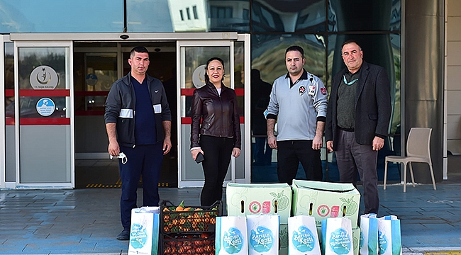 YENİ YILA ÇALIŞARAK GİRENLER UNUTULMADI