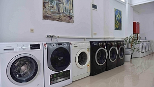 AFET BÖLGESİNDEN GELEN YURTTAŞLARIMIZA ÜCRETSİZ ÇAMAŞIRHANE HİZMETİ 