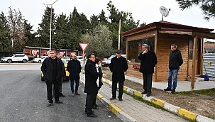 BAŞKAN GÖKHAN TEKNİK İNCELEME GEZİSİNDE