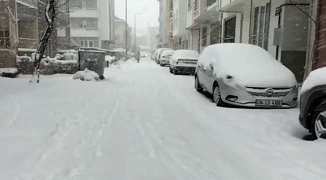 BEKLENEN KAR YAĞIŞI BAŞLADI (VİDEOLU HABER)