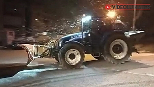 BİGA BELEDİYESİ EKİPLERİ KÜREME VE TUZLAMA ÇALIŞMALARINI SÜRDÜRÜYOR