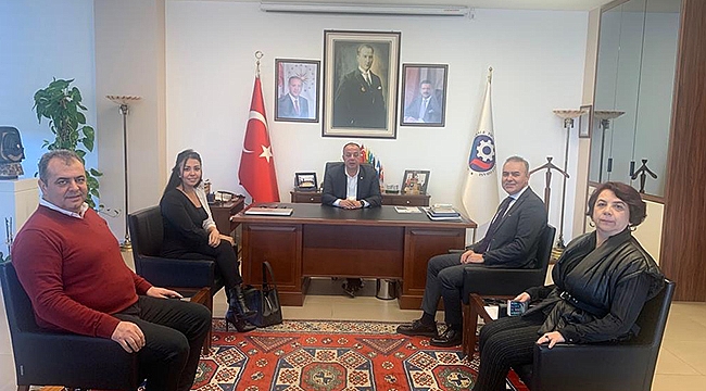 ÇTSO'YA VEDA ZİYARETİ