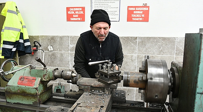 DEPREM BÖLGESİ İÇİN SOBA İMALATI BAŞLADI
