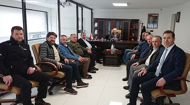 BİGA ESNAF VE SANATKÂRLAR KREDİ VE KEFALET KOOPERATİFİ'NE ZİYARET 