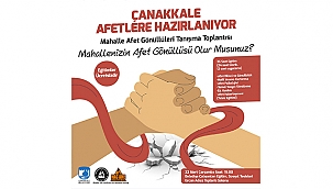 MAHALLENİZİN AFET GÖNÜLLÜSÜ OLUR MUSUNUZ?