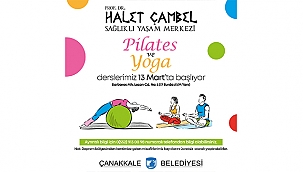 PİLATES VE YOGA DERSLERİ BAŞLIYOR