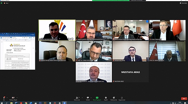 TRAKYA ÜNİVERSİTELER BİRLİĞİ 21. ÜST KURUL TOPLANTISI GERÇEKLEŞTİ