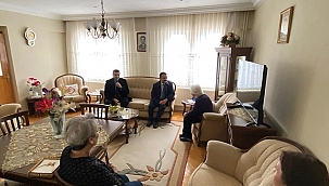 VALİ AKTAŞ, ŞEHİT HV. PLT. TĞM. GÜNAY TURAN'IN AİLESİNİ ZİYARET ETTİ