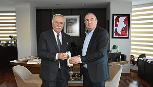 VEOLİA ENVİRONNEMENT YETKİLİLERİNDEN BAŞKAN GÖKHAN'A ZİYARET