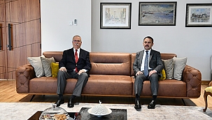 BAŞKAN GÖKHAN VALİ AKTAŞ'I AĞIRLADI