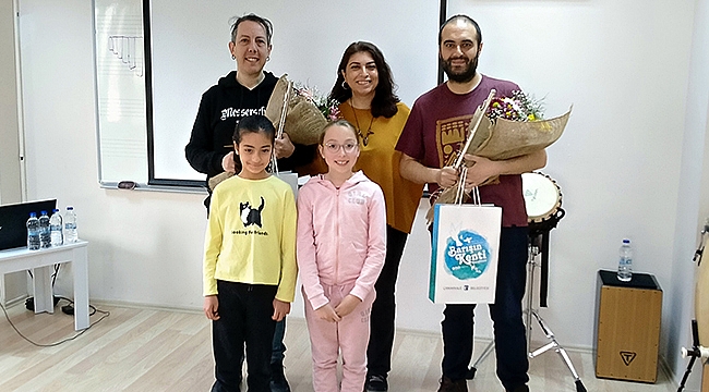 ÇOCUK KÜLTÜR EVİ MÜZİSYEN CAN EMRE AKAY'I KONUK ETTİ