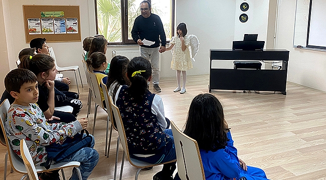 ÇOCUK KÜLTÜR EVİ'NDE ÇOCUKLARDAN KEYİFLİ DİNLETİ