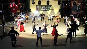 HALK OYUNLARI GÖSTERİSİ ALKIŞ ALDI