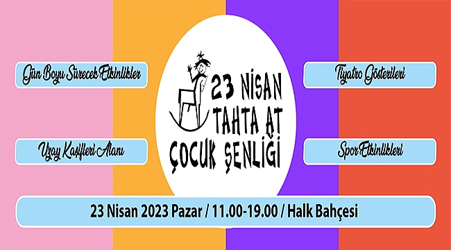 TAHTA AT ÇOCUK ŞENLİĞİNE DAVETLİSİNİZ