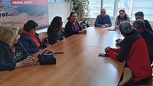 TİP, CHP'Yİ ZİYARET ETİ