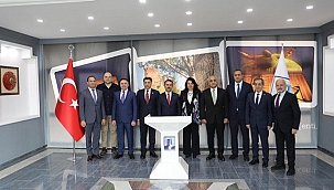 AZERBAYCAN HEYETİNDEN VALİ AKTAŞ'A ZİYARET