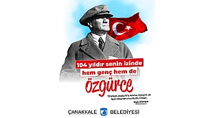 BAŞKAN GÖKHAN'IN 19 MAYIS ATATÜRK'Ü ANMA, GENÇLİK VE SPOR BAYRAMI MESAJI