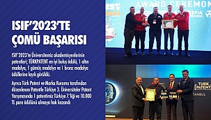 ISIF'2023'TE ÇOMÜ BAŞARISI