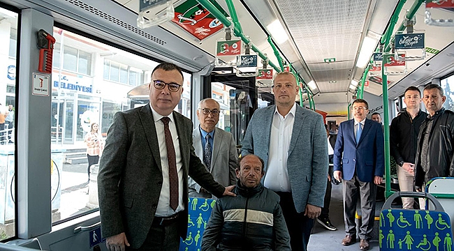 KEPEZ'E YENİ OTOBÜS