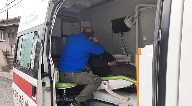 MOBİL DİŞ SAĞLIĞI ARACI KÖYLERDE