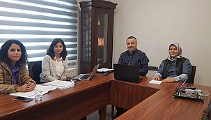 PROJENİN İLK İZLEME ZİYARETİ VE TOPLANTISI YAPILDI