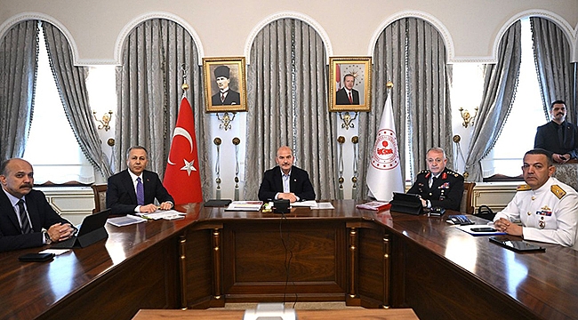 SEÇİM GÜVENLİĞİ TOPLANTISI GERÇEKLEŞTİRİLDİ