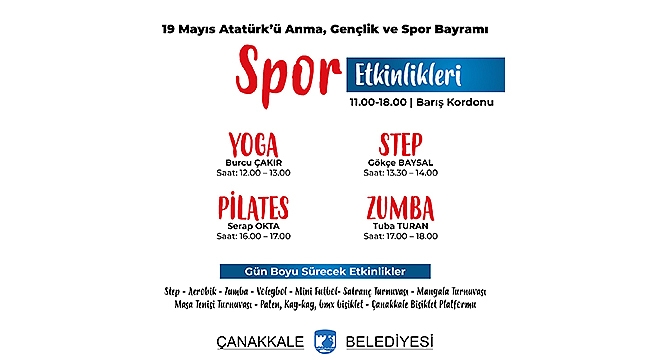 SPOR ETKİNLİKLERİNDE BULUŞALIM