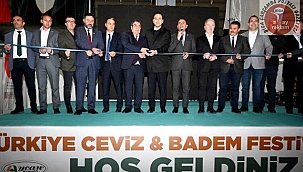 TÜRKİYE CEVİZ VE BADEM FESTİVALİ KAPILARINI AÇTI