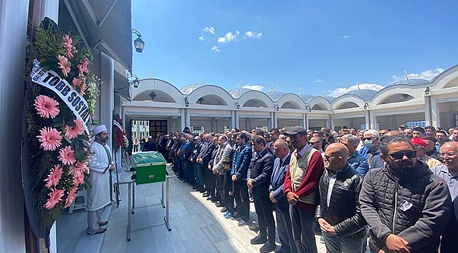 VALİ AKTAŞ, SALİM EKER'İN CENAZE TÖRENİNE KATILDI