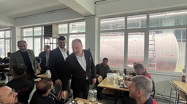 VEKİL ADAYI KEÇECİ İÇDAŞ'TA