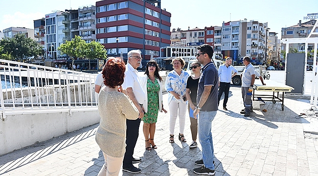 BAŞKAN GÖKHAN TEKNİK İNCELEME GEZİSİNDE