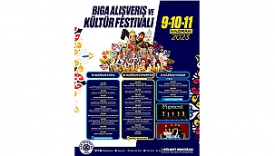 BİGA ALIŞVERİŞ VE KÜLTÜR FESTİVALİ BAŞLIYOR