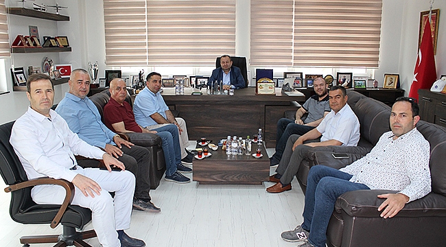 BİGA İİBF DEKANI'NDAN BİGA TSO'YA VEDA ZİYARETİ
