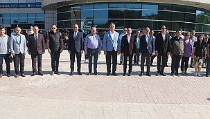 BİGA TSO BAŞKANI ŞADAN DOĞAN SERGİ AÇILIŞINA KATILDI