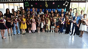 ÇOCUK KÜLTÜR EVİ'NDE MUHTEŞEM YIL SONU BULUŞMALARI