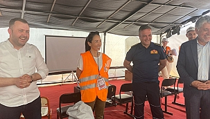 ÇOMÜ'LÜ EKİP HATAY'DA MİNİKLERLE BULUŞTU