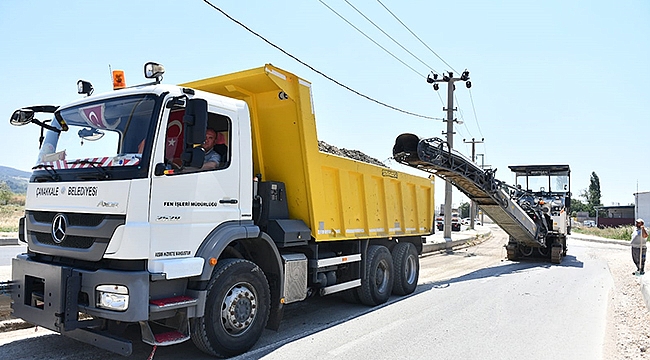 METİN OKTAY CADDESİNDE ÜSTYAPI YENİLEME ÇALIŞMASI BAŞLADI