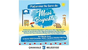 PLAJLARIMIZ BU SENE DE MAVİ BAYRAKLI