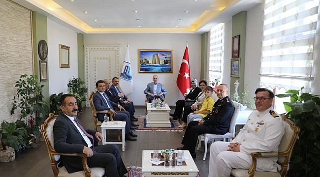 TBMM BAŞKANI NUMAN KURTULMUŞ, VALİLİĞİ ZİYARET ETTİ