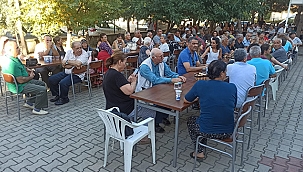 BAŞKAN GÖKHAN AŞURE LOKMASI ETKİNLİĞİNE KATILDI