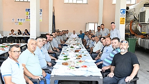 BAŞKAN GÖKHAN BELEDİYE PERSONELİ İLE BİR ARAYA GELDİ