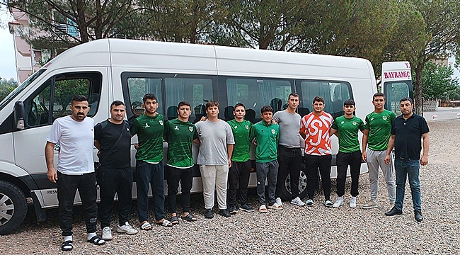 BAŞKANVEKİLİ BAŞARAN GÜREŞÇİLERİ UĞURLADI