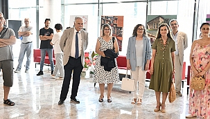 "GÖRDÜĞÜNDEN ÖTE" SERGİSİ ZİYARETE AÇILDI