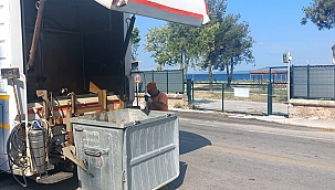 KONTEYNERLER DÜZENLİ OLARAK TEMİZLENİYOR