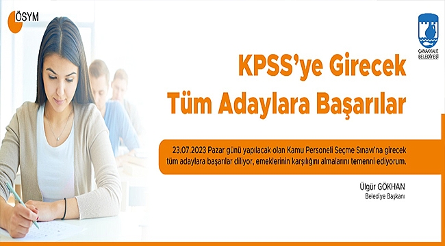 KPSS'YE GİRECEK TÜM ADAYLARA BAŞARILAR