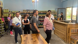 PORTEKİZLİ AKADEMİSYENLER ÇANAKKALE ZEYTİNİNE HAYRAN KALDILAR