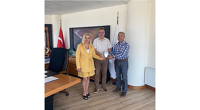 TED ÇANAKKALE KOLEJİ'NDEN BAŞKAN ARSLAN'A ZİYARET